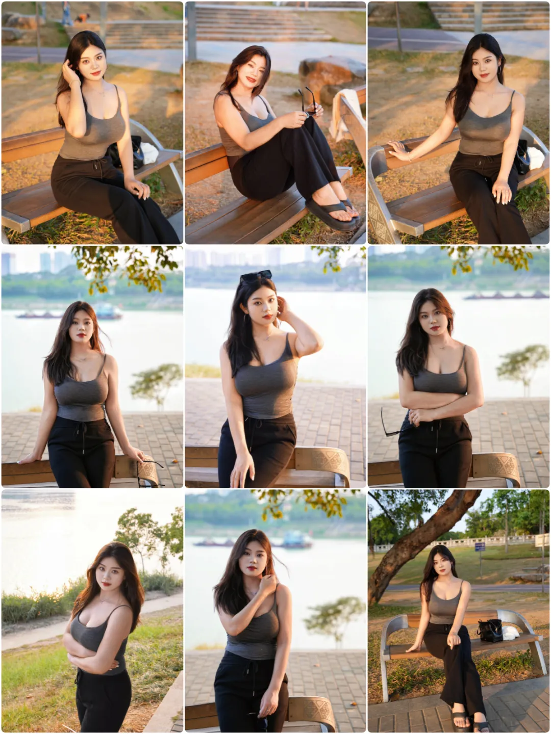 When taking photos in the park, the bench is an excellent photo prop that cannot be ignored. Whether it is to show temperament, or to highlight the curves of the body, the bench photo can help you easily achieve a beautiful effect. This article will share 11 classic park bench poses to make you look more graceful and confident in front of the camera, each photo is full of temperament and body.